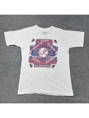 Vintage 1996 New York Yankees American League Champions T-Shirt Medium RARE MENS